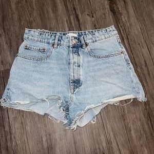 ZARA HIGH WAISTED SHORTS